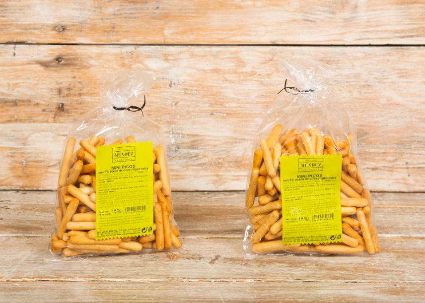 Mini picos con aceite de oliva virgen extra